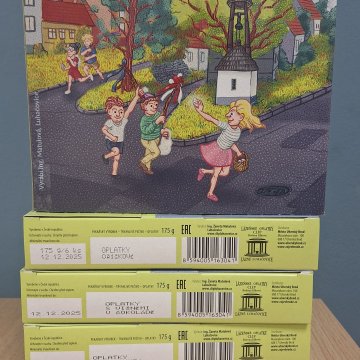 Velikonoční lázeňské oplatky opět v prodeji