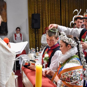 V muzeu zrekonstruovali lidovou svatbu ze Suché Loze